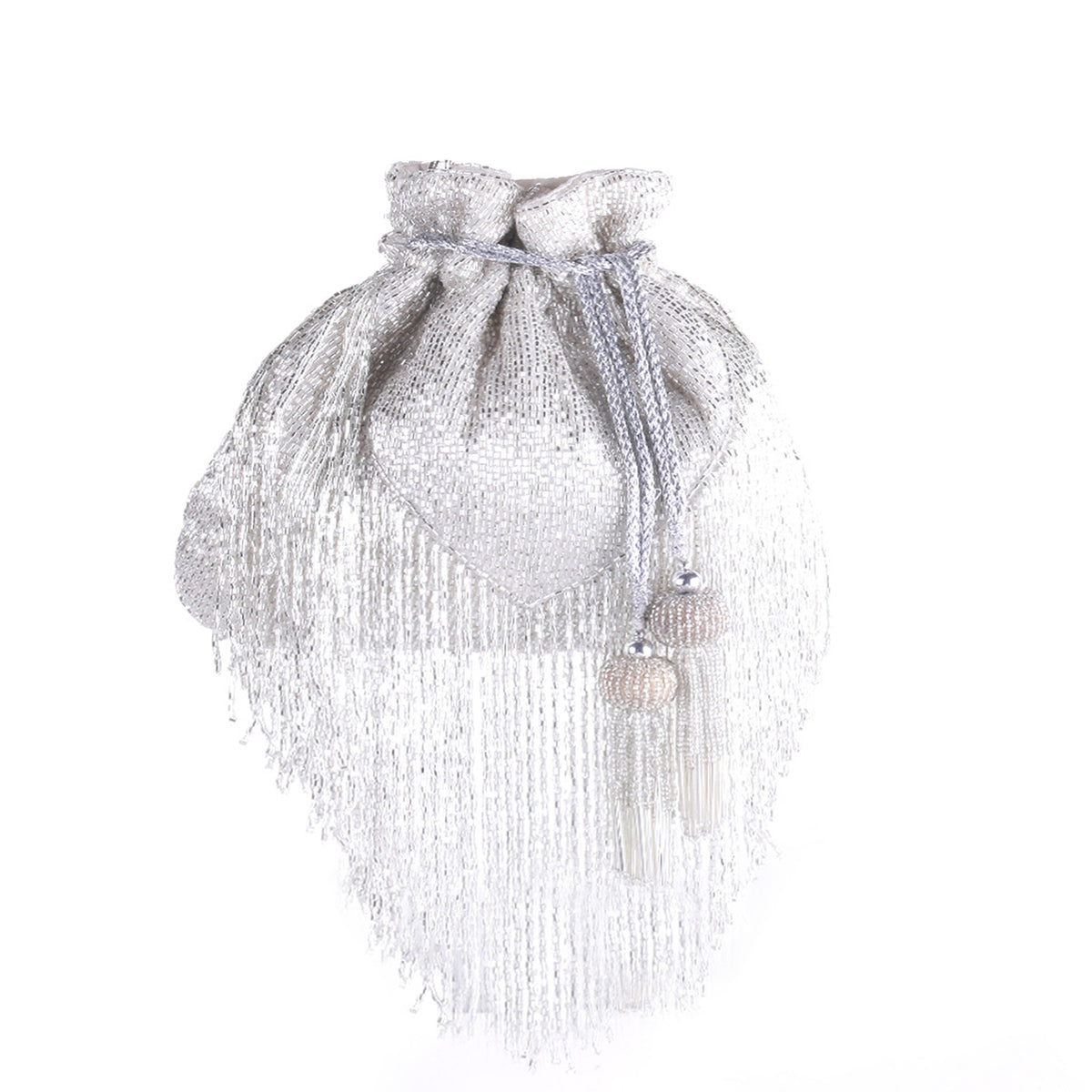 VRPS Printed Clutch | Handcrafted Ethnic Bag | SWIS-48 | White Background Angle