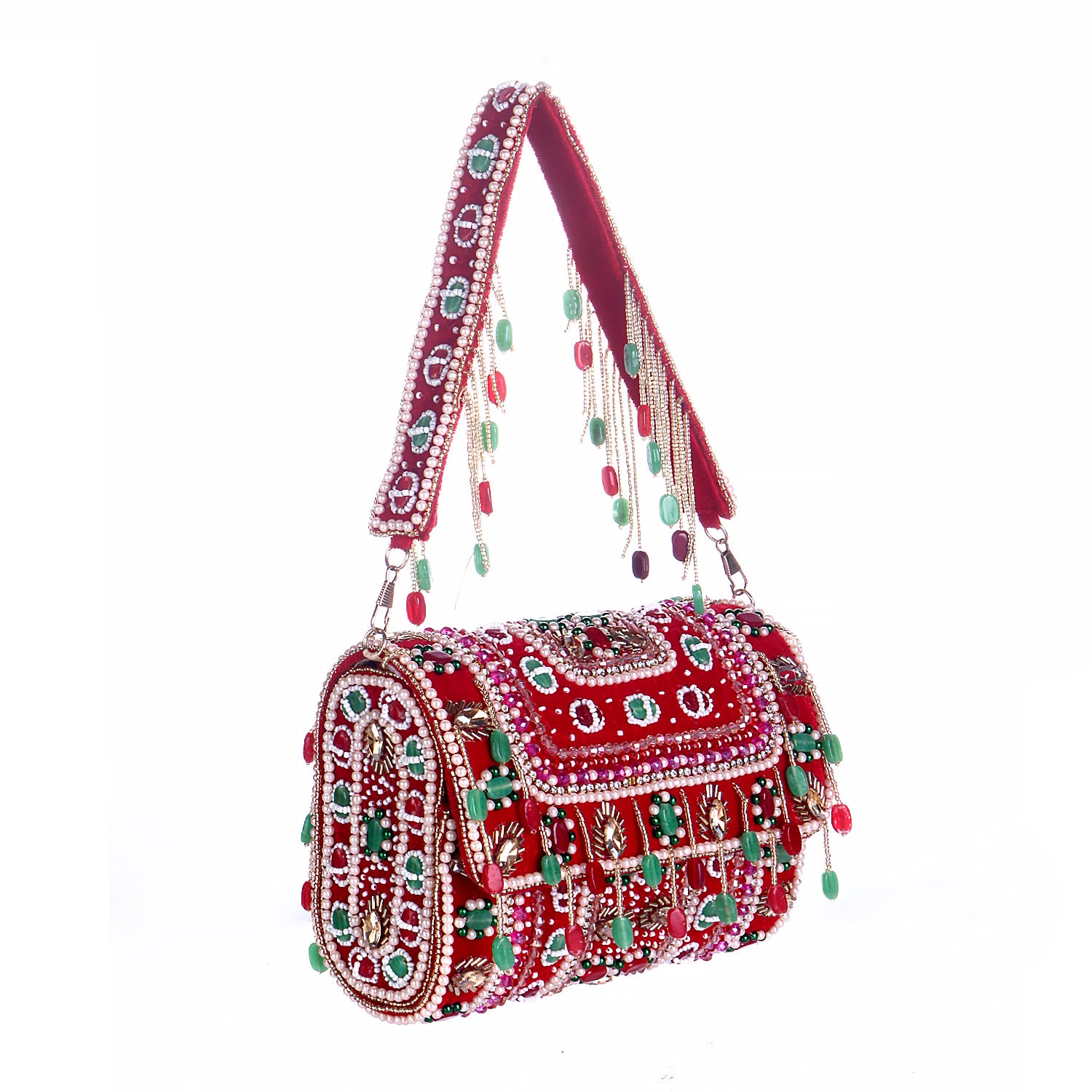 Embellished Bride Clutch