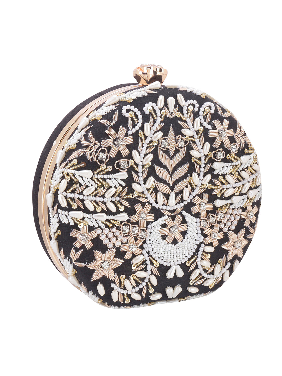 VRPS Embroidered Clutch | Handcrafted Ethnic Bag | SWIS-874 | Additional Angle