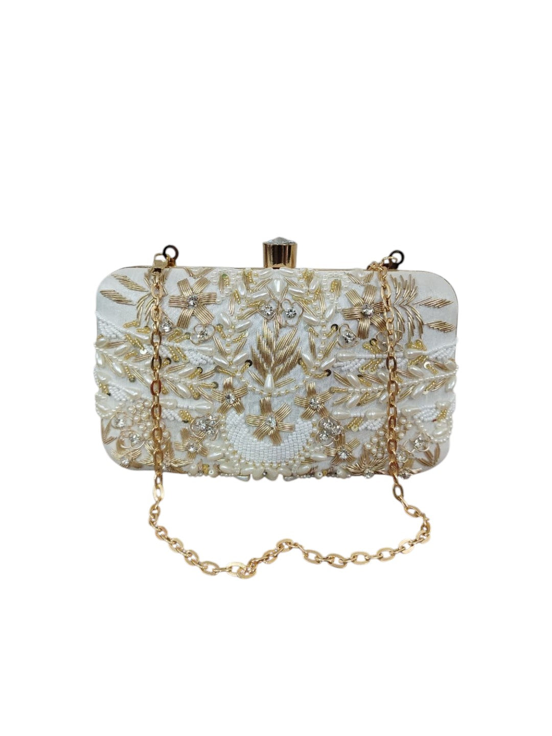 VRPS Embroidered Clutch | Handcrafted Ethnic Bag | SWIS-4393