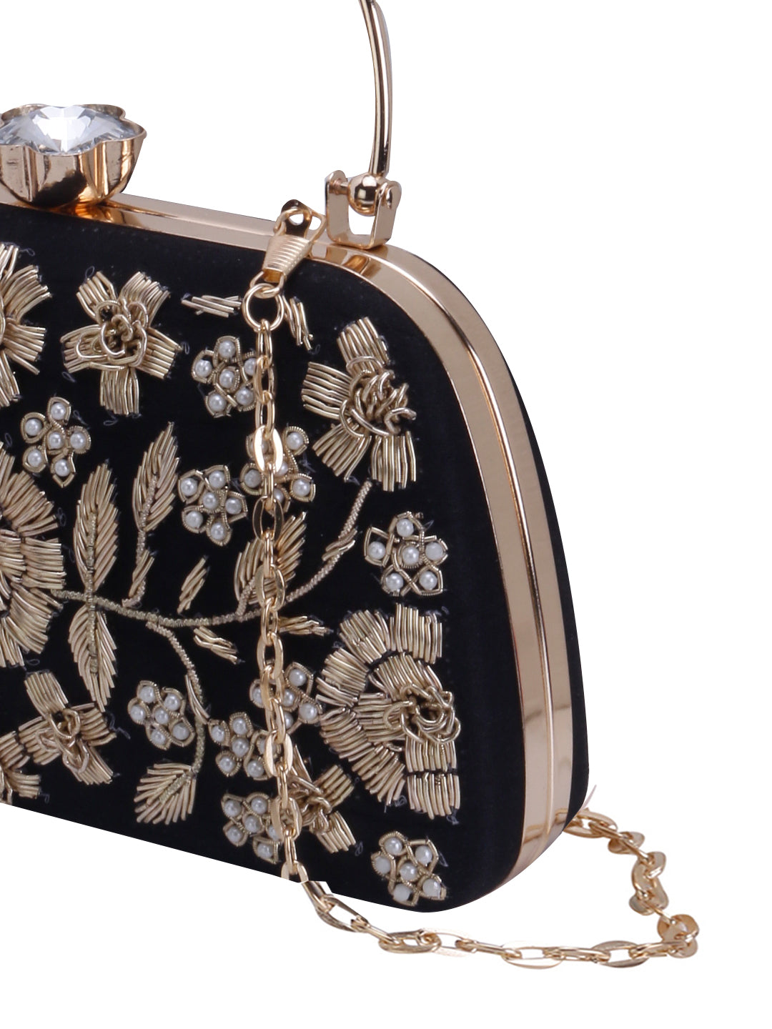 VRPS Embroidered Clutch | Handcrafted Ethnic Bag | SWIS-645