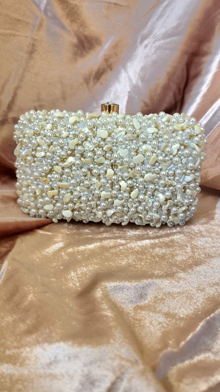 VRPS Embroidered Clutch | Handcrafted Ethnic Bag | SWIS-4313 | Additional Angle