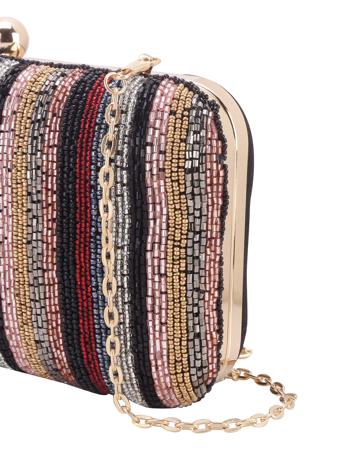 VRPS Embroidered Clutch | Handcrafted Ethnic Bag | SWIS-866 | Additional Angle