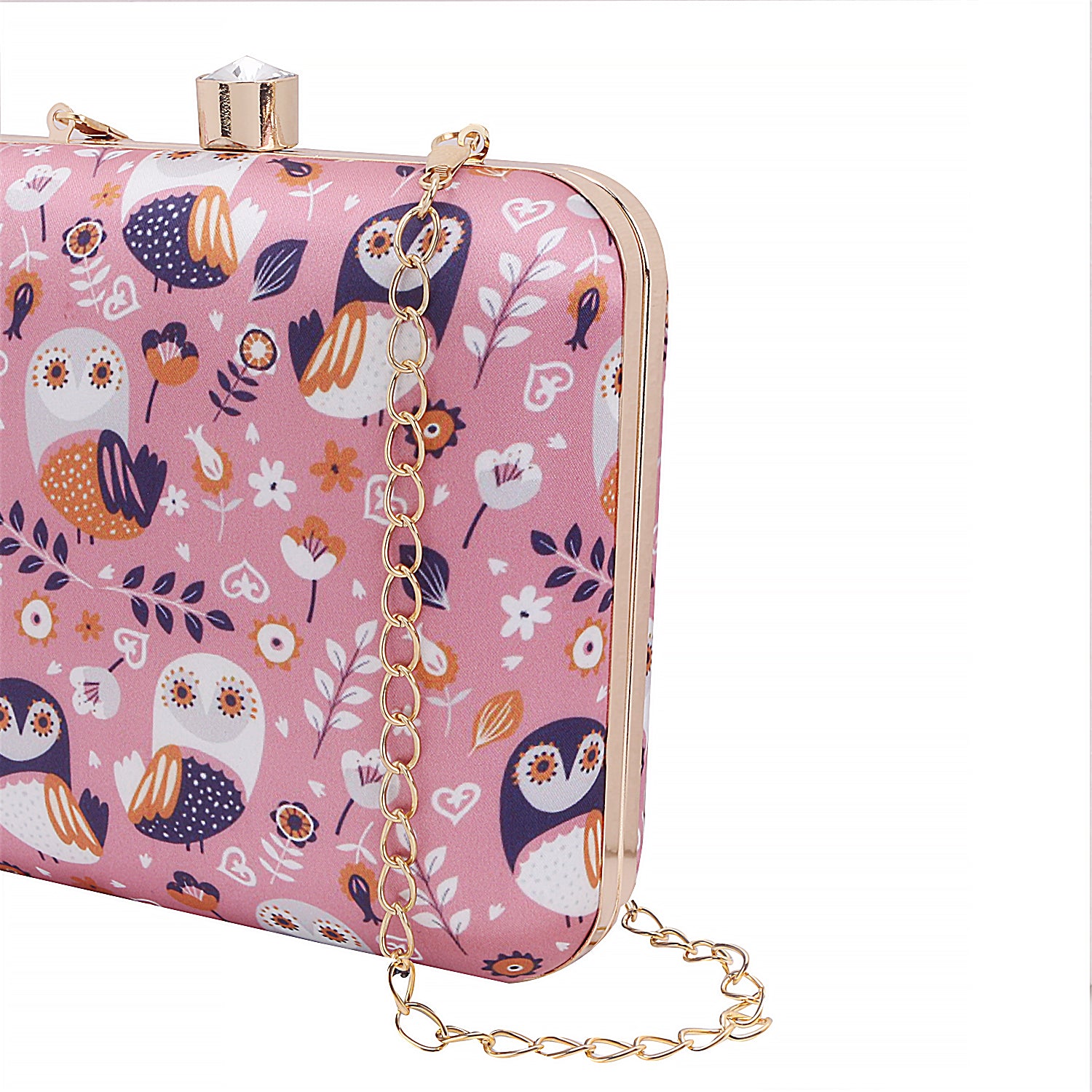 Stylish Printed Box Clutch For Girls And Women