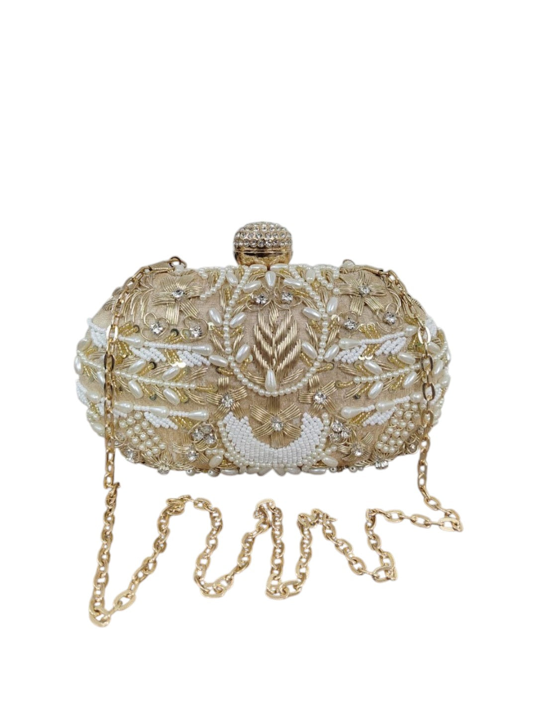 VRPS Embroidered Clutch | Handcrafted Ethnic Bag | SWIS-4417 | Additional Angle