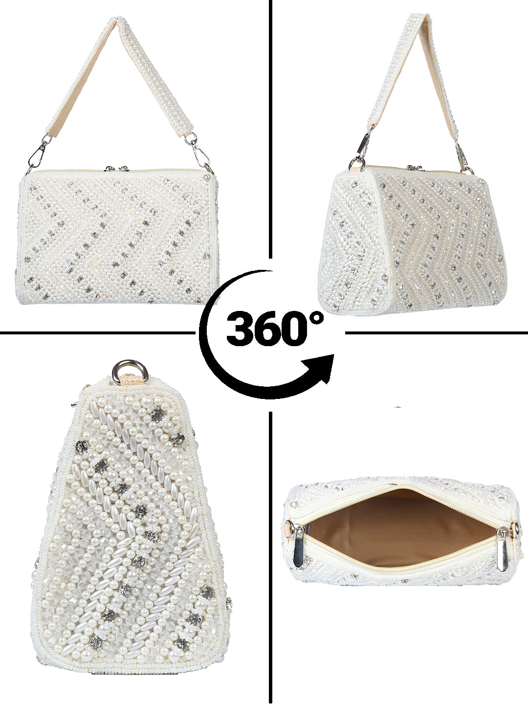 VRPS Flap Bag | Handcrafted Ethnic Bag | SWIS-2665 | Additional Angle