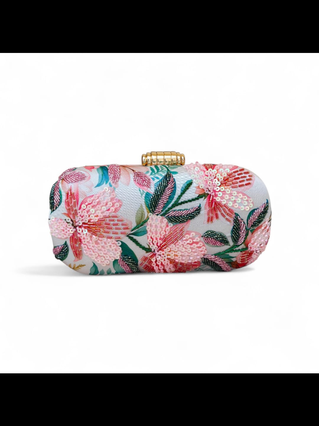 VRPS Printed Embroidered Clutche | Handcrafted Ethnic Bag | SWIS-4394