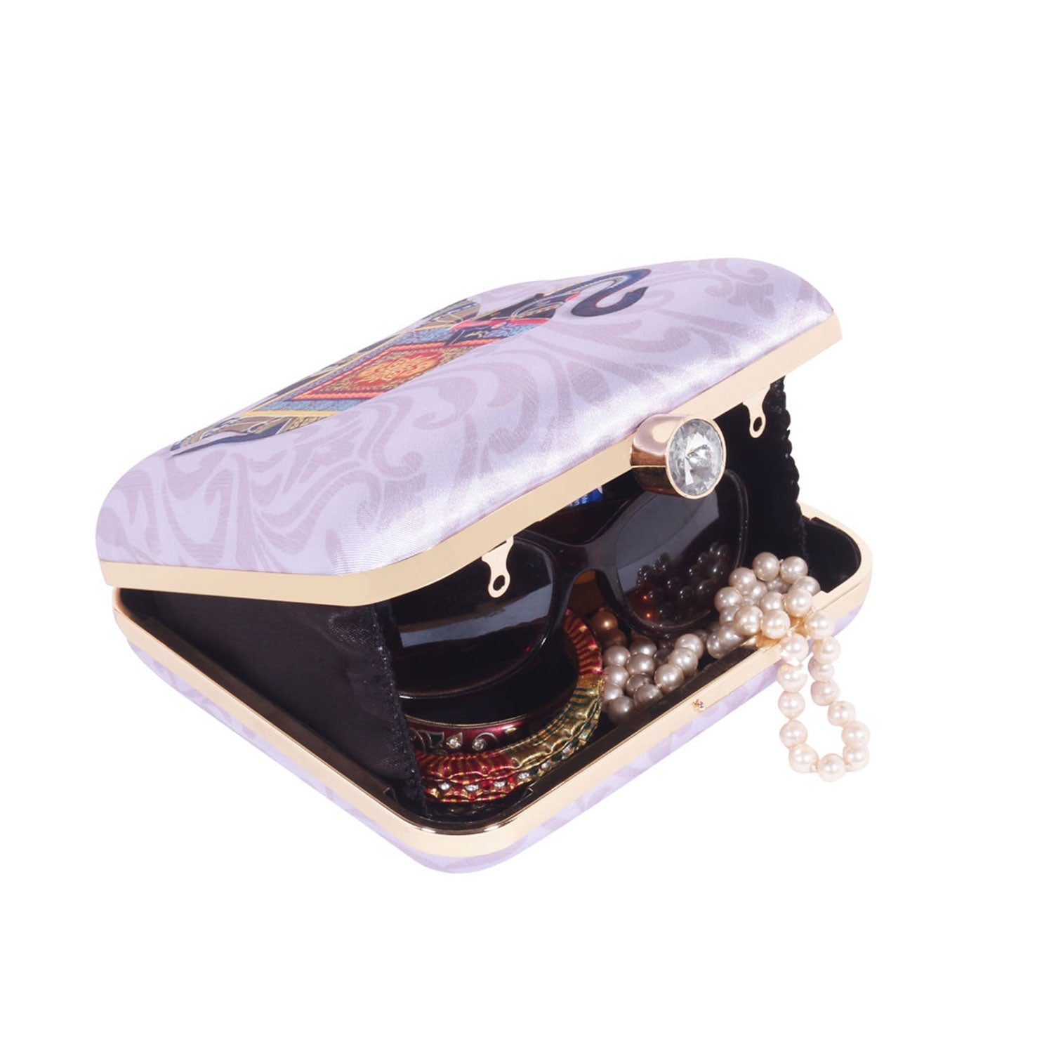 VRPS Printed Clutche | Handcrafted Ethnic Bag | SWIS-427