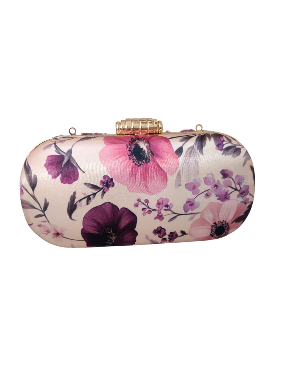 VRPS Printed Embroidered Clutch | Handcrafted Ethnic Bag | SWIS-3665 | Additional Angle