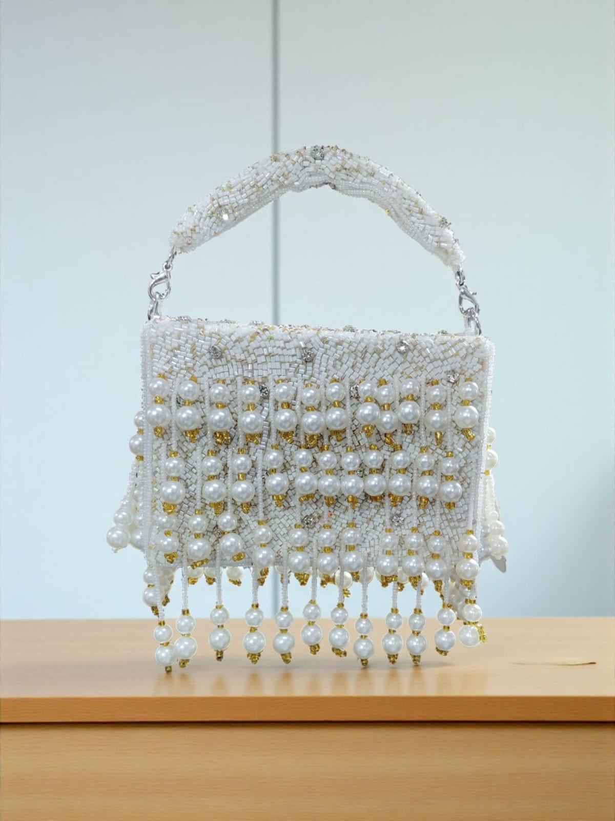 VRPS Flap Bag | Handcrafted Ethnic Bag | SWIS-3032 | Additional Angle