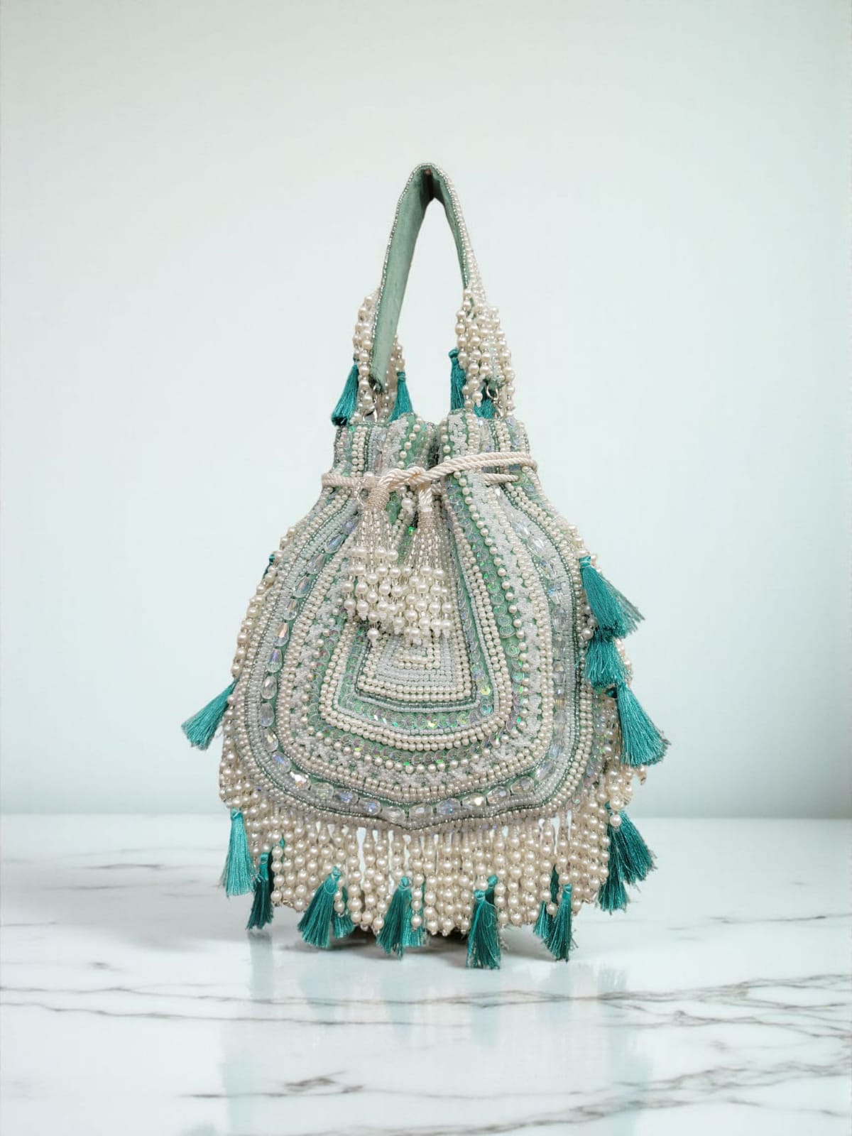 VRPS Potli Bag | Handcrafted Ethnic Bag | SWIS-3051 | Additional Angle