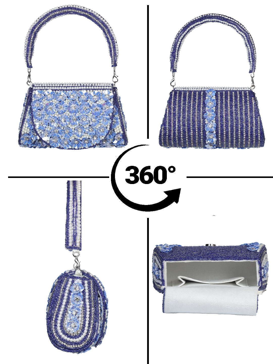 VRPS Flap Bag | Handcrafted Ethnic Bag | SWIS-1936 | Additional Angle