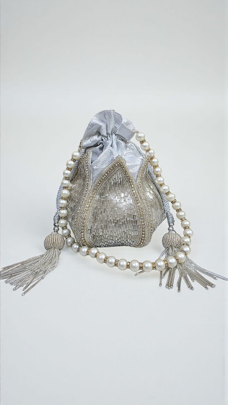 VRPS Lotus Potli | Handcrafted Ethnic Bag | SWIS-3200 | Additional Angle