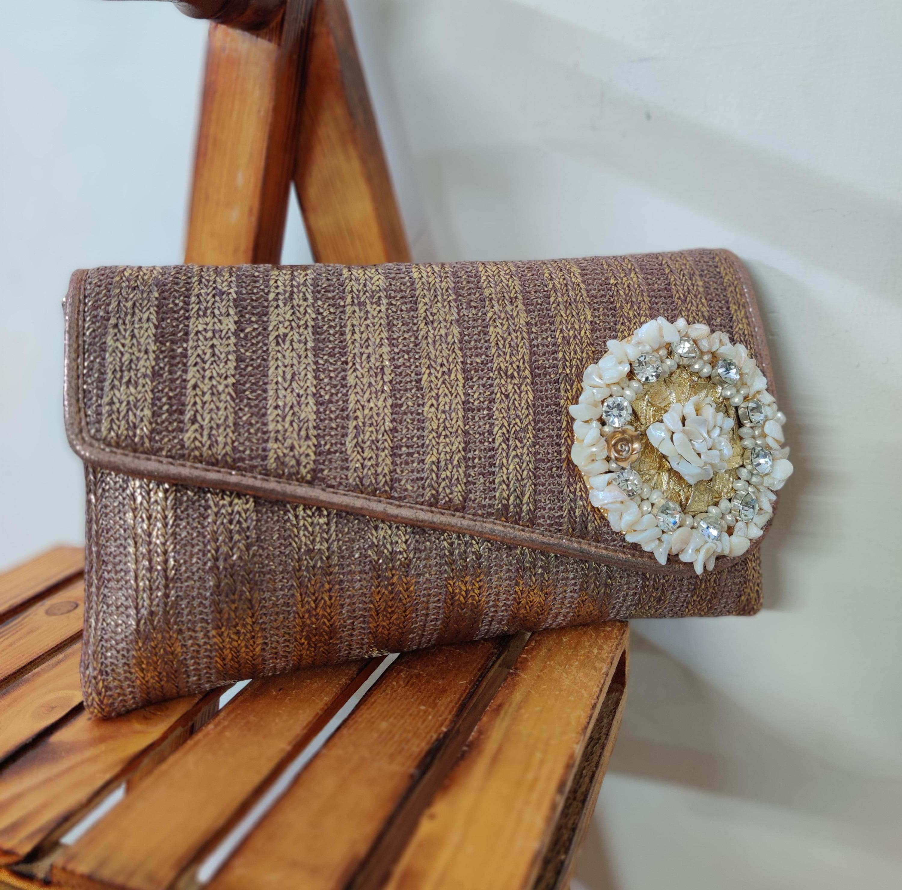 Jute Flap Bag