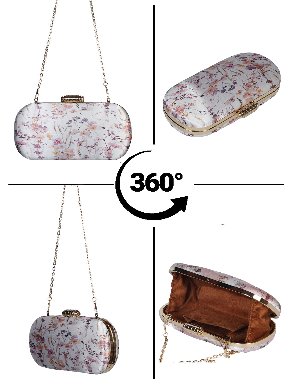 VRPS Printed Clutche | Handcrafted Ethnic Bag | SWIS-2260 | Additional Angle