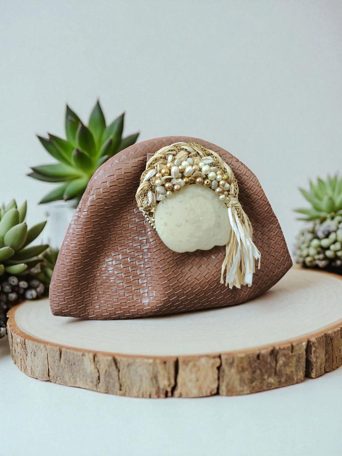 VRPS Classic Clutch | Handcrafted Ethnic Bag | SWIS-3477 | Additional Angle