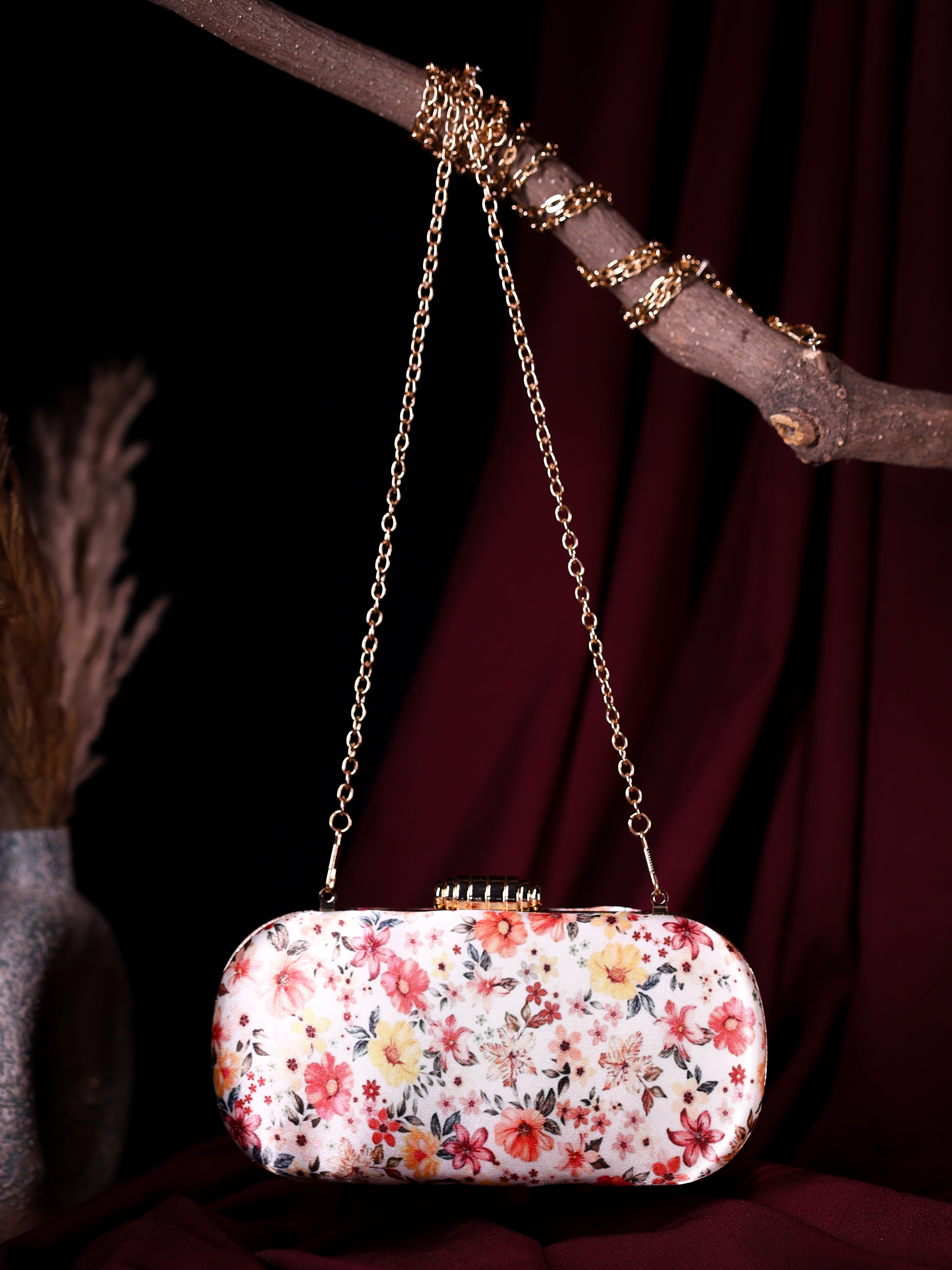 VRPS Printed Clutch | Handcrafted Ethnic Bag | SWIS-2257