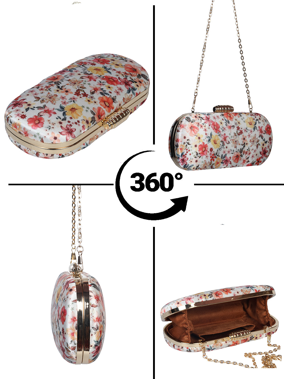 VRPS Printed Clutch | Handcrafted Ethnic Bag | SWIS-2257 | Additional Angle