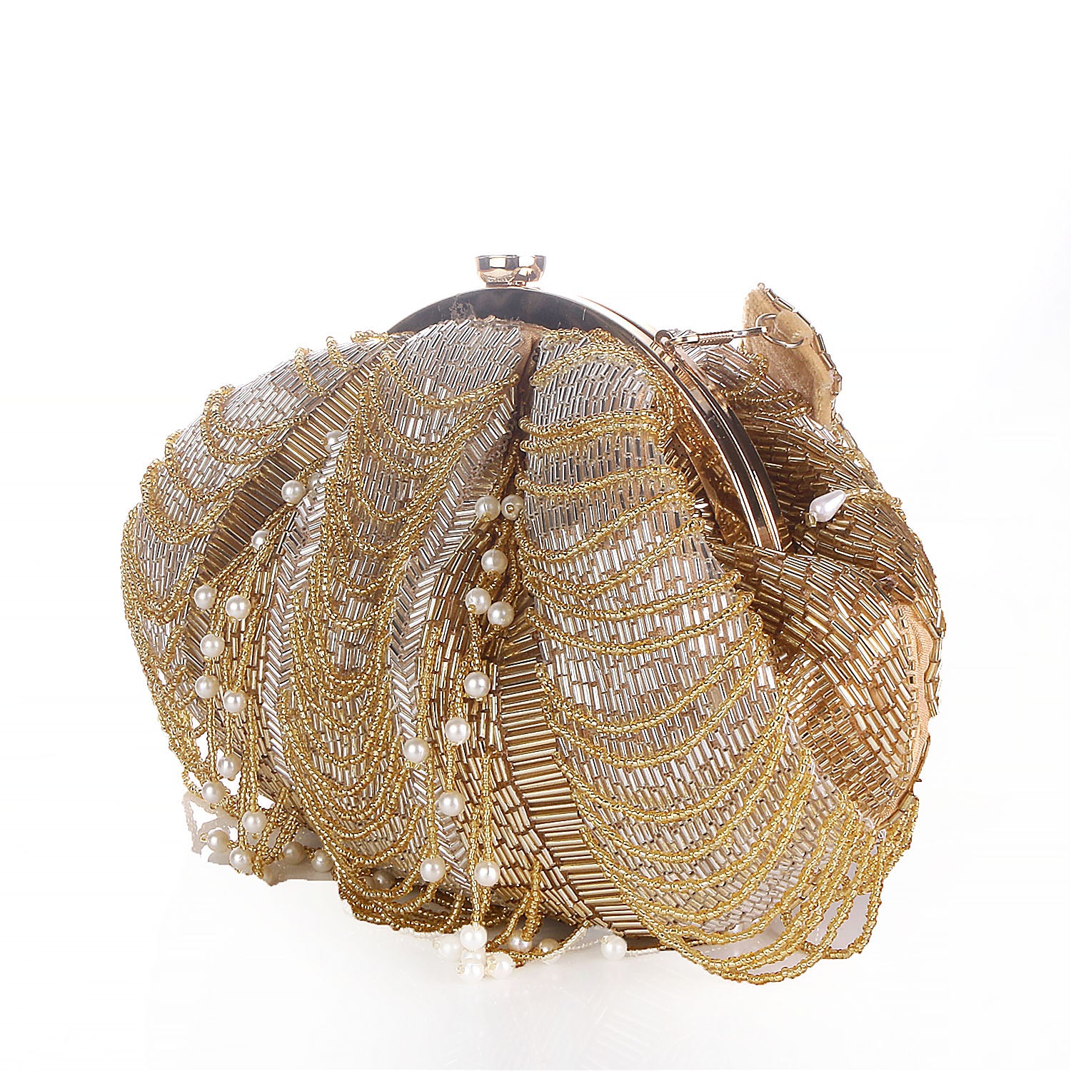 Elegant Design Embellishment Batua Bag