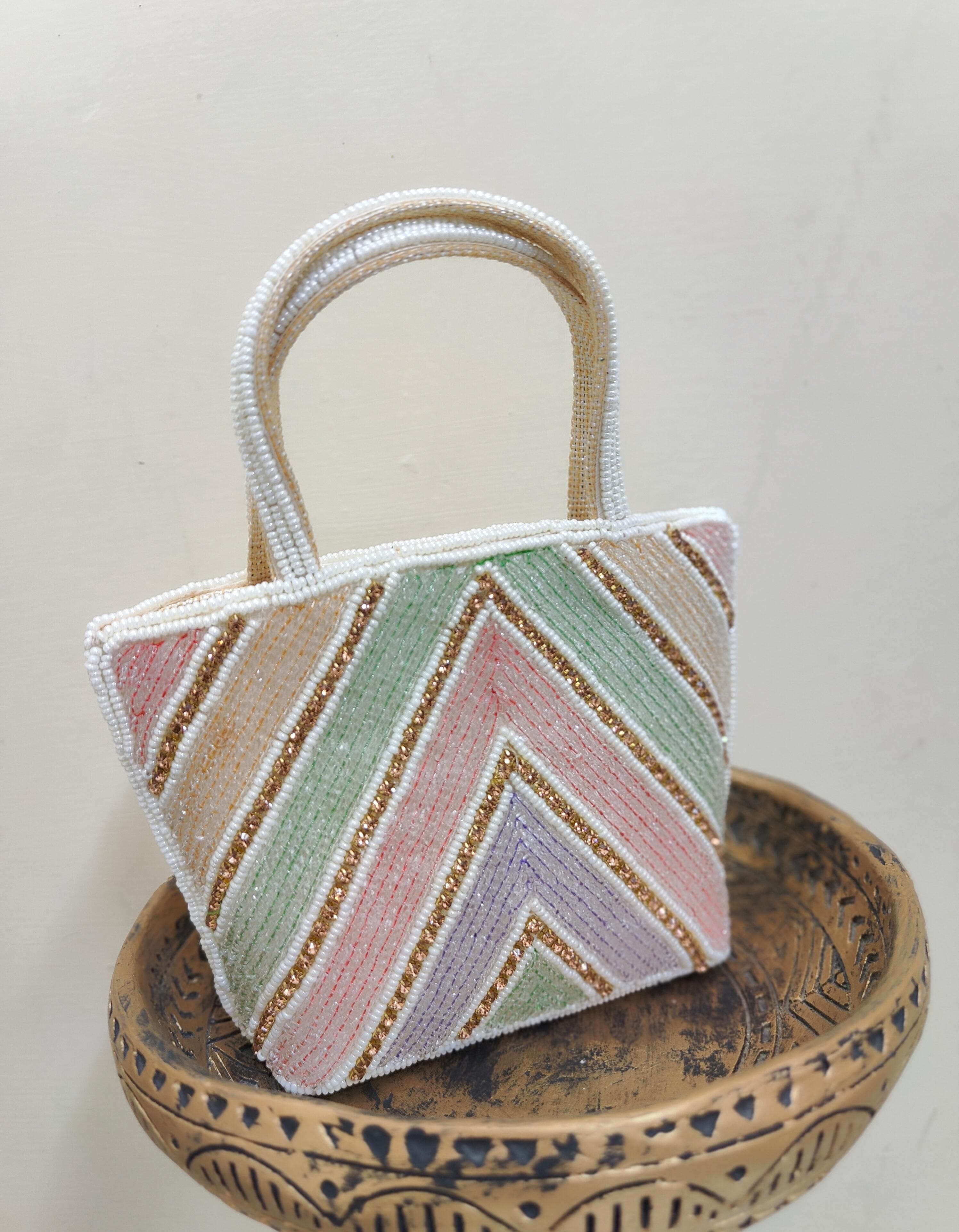Embroidered Clutch