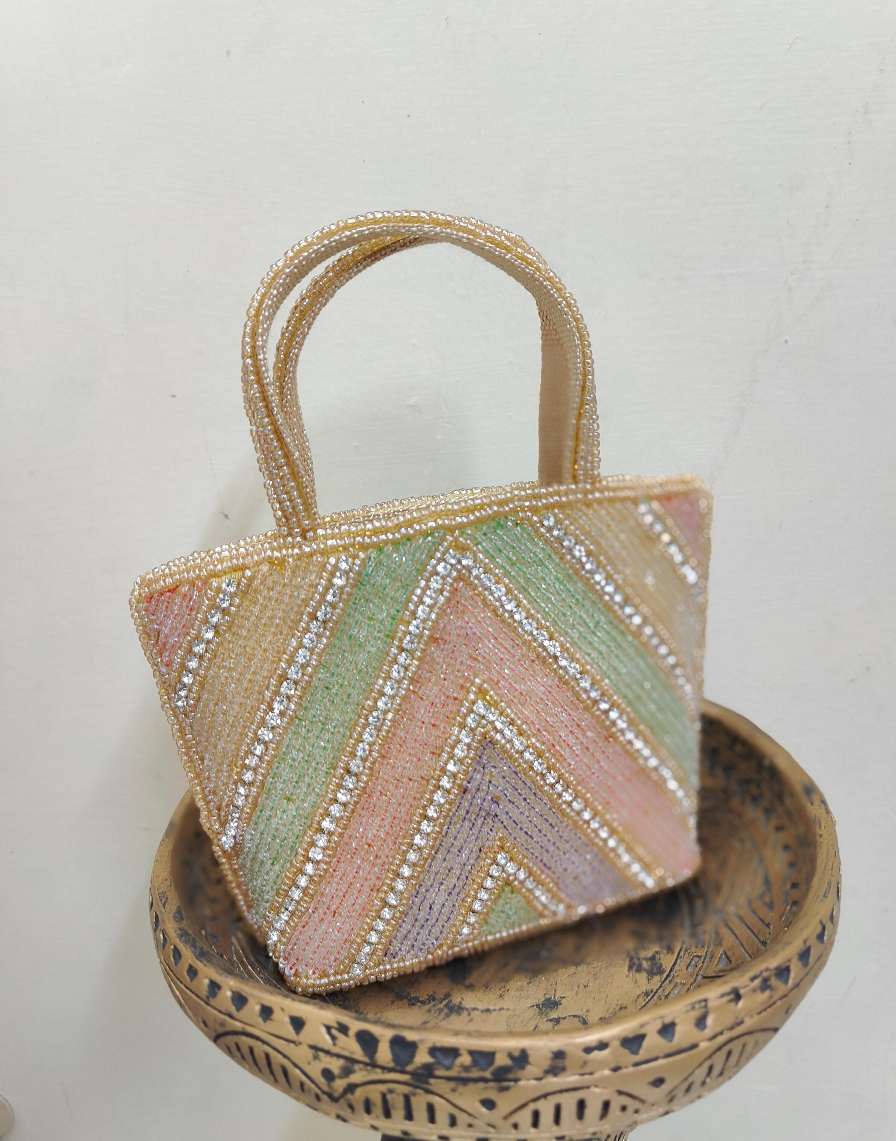 Embroidered Clutch
