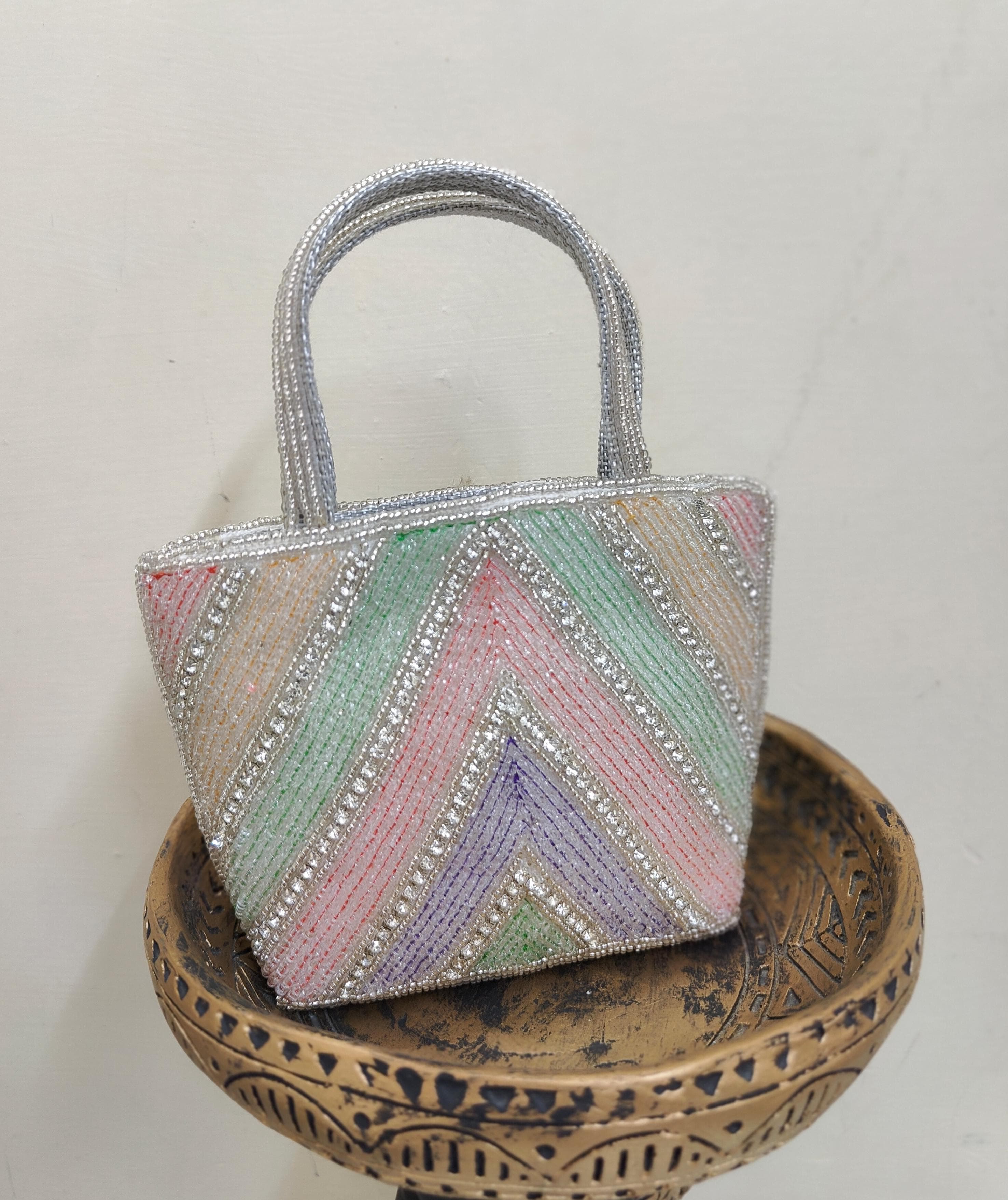 Embroidered Clutch