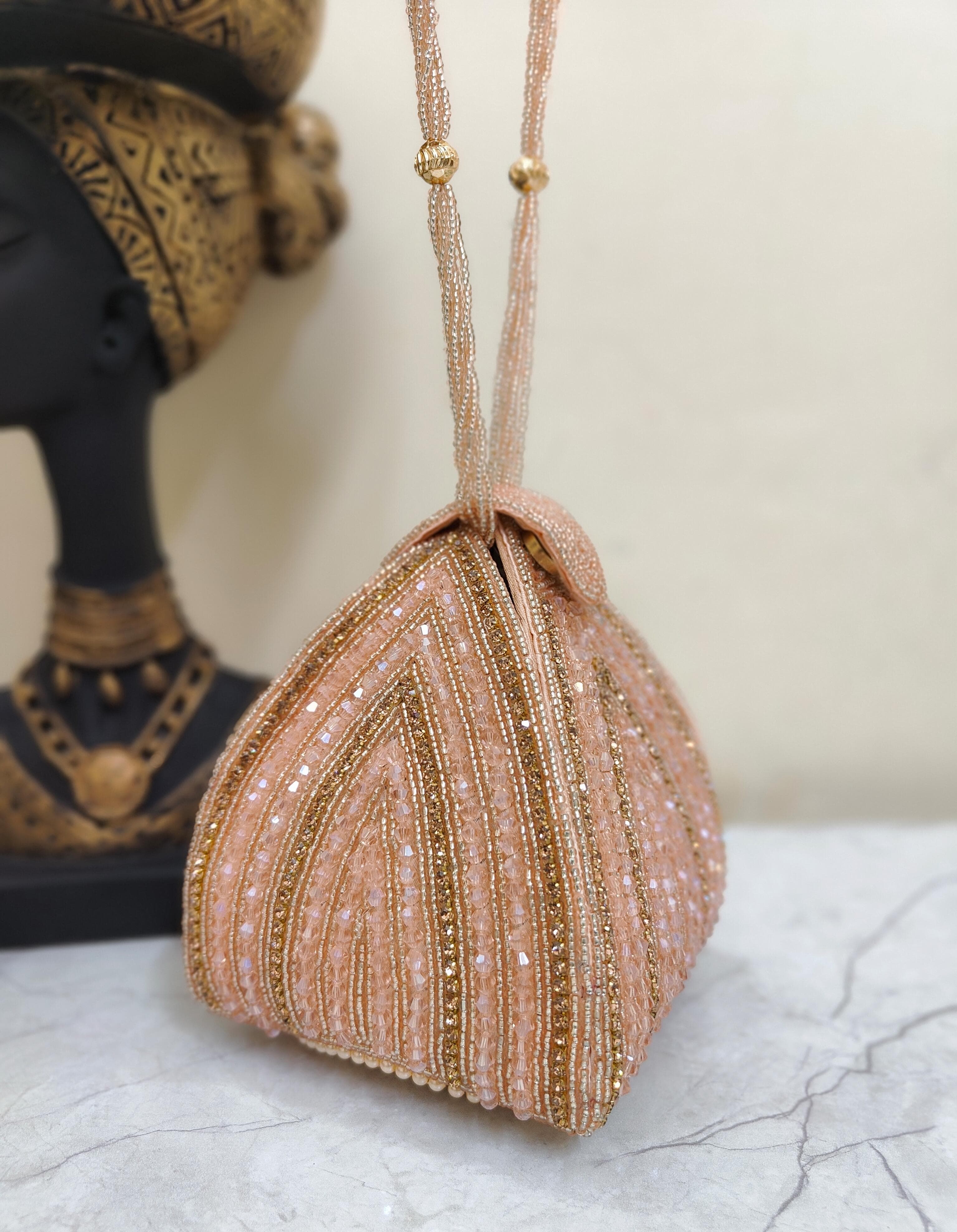 Embroidered clutch Bag