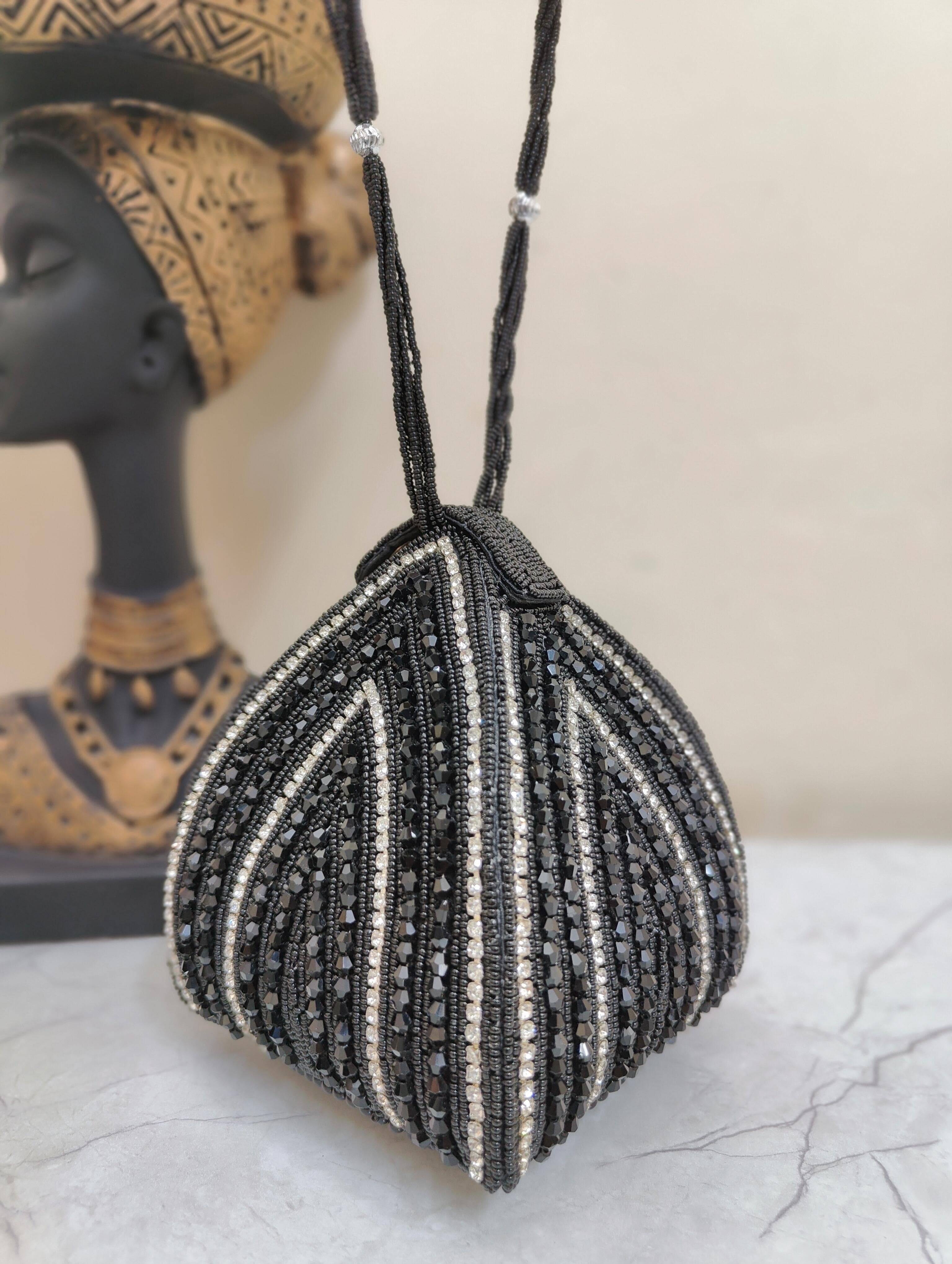 Embroidered clutch Bag