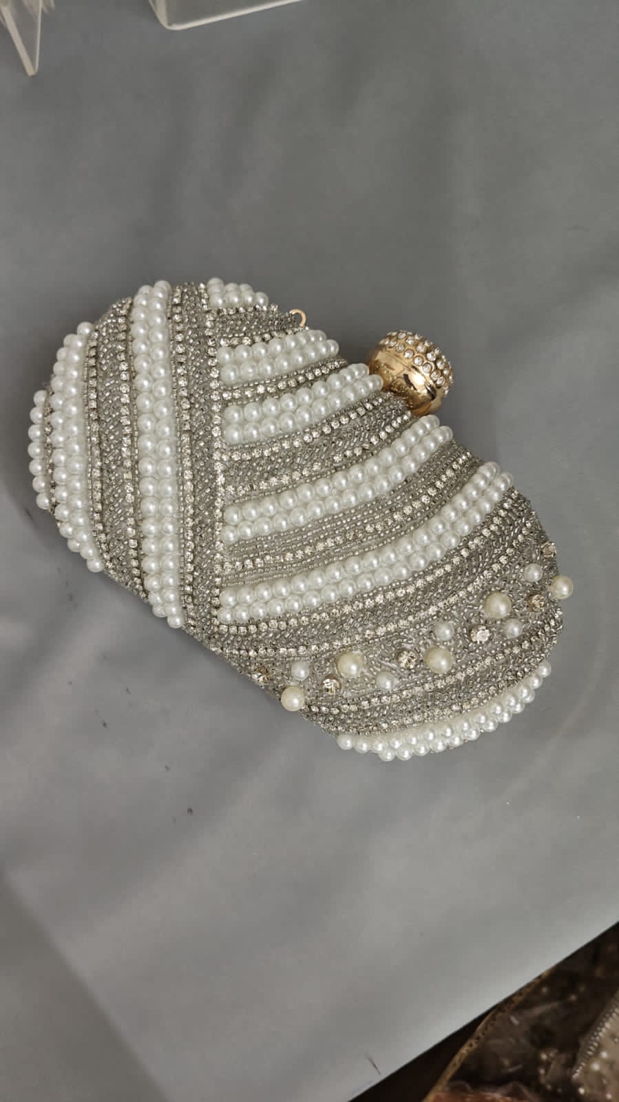 VRPS Embroidered Clutch | Handcrafted Ethnic Bag | SWIS-3647 | Additional Angle