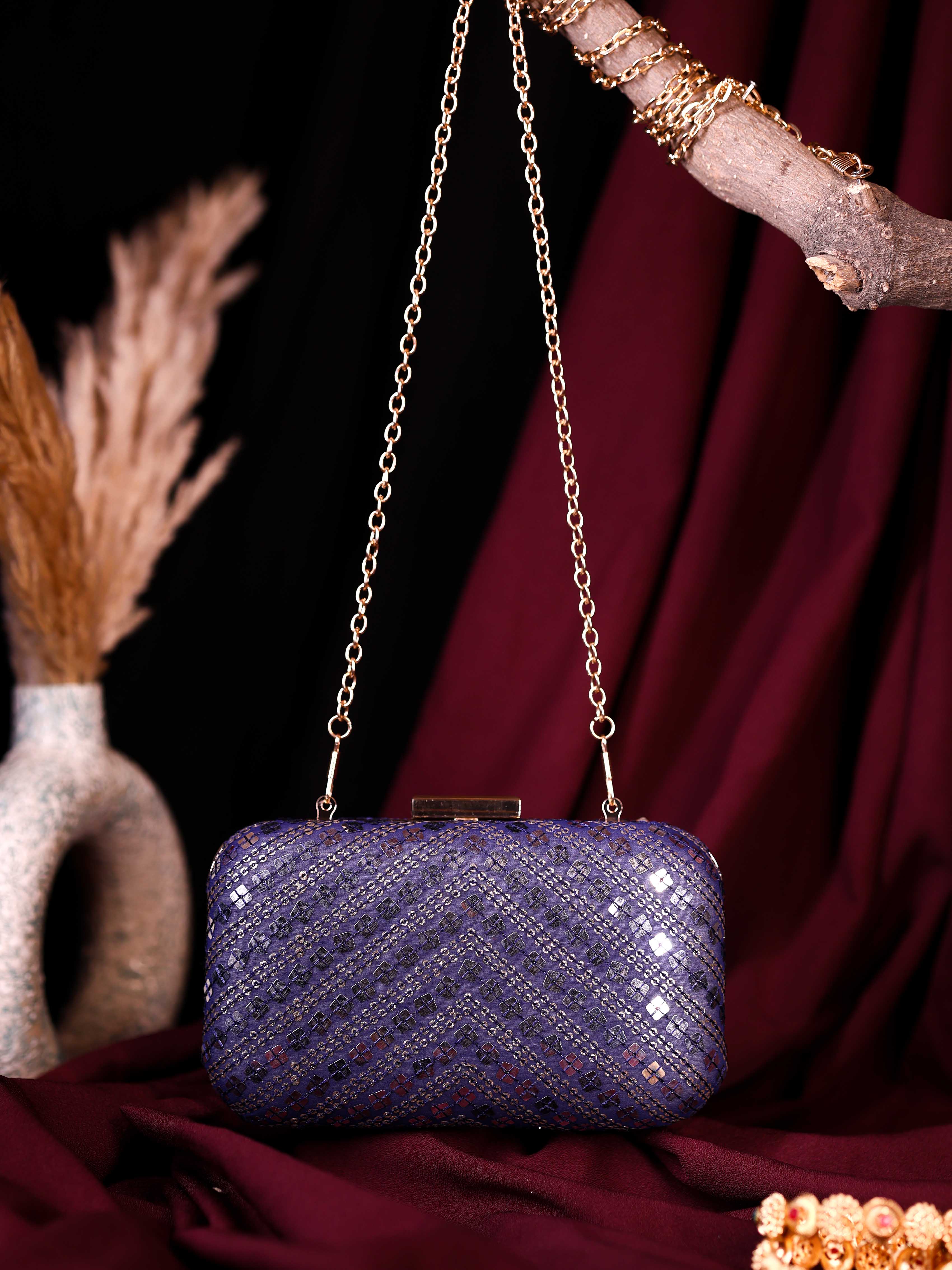 VRPS Classic Clutch | Handcrafted Ethnic Bag | SWIS-1708