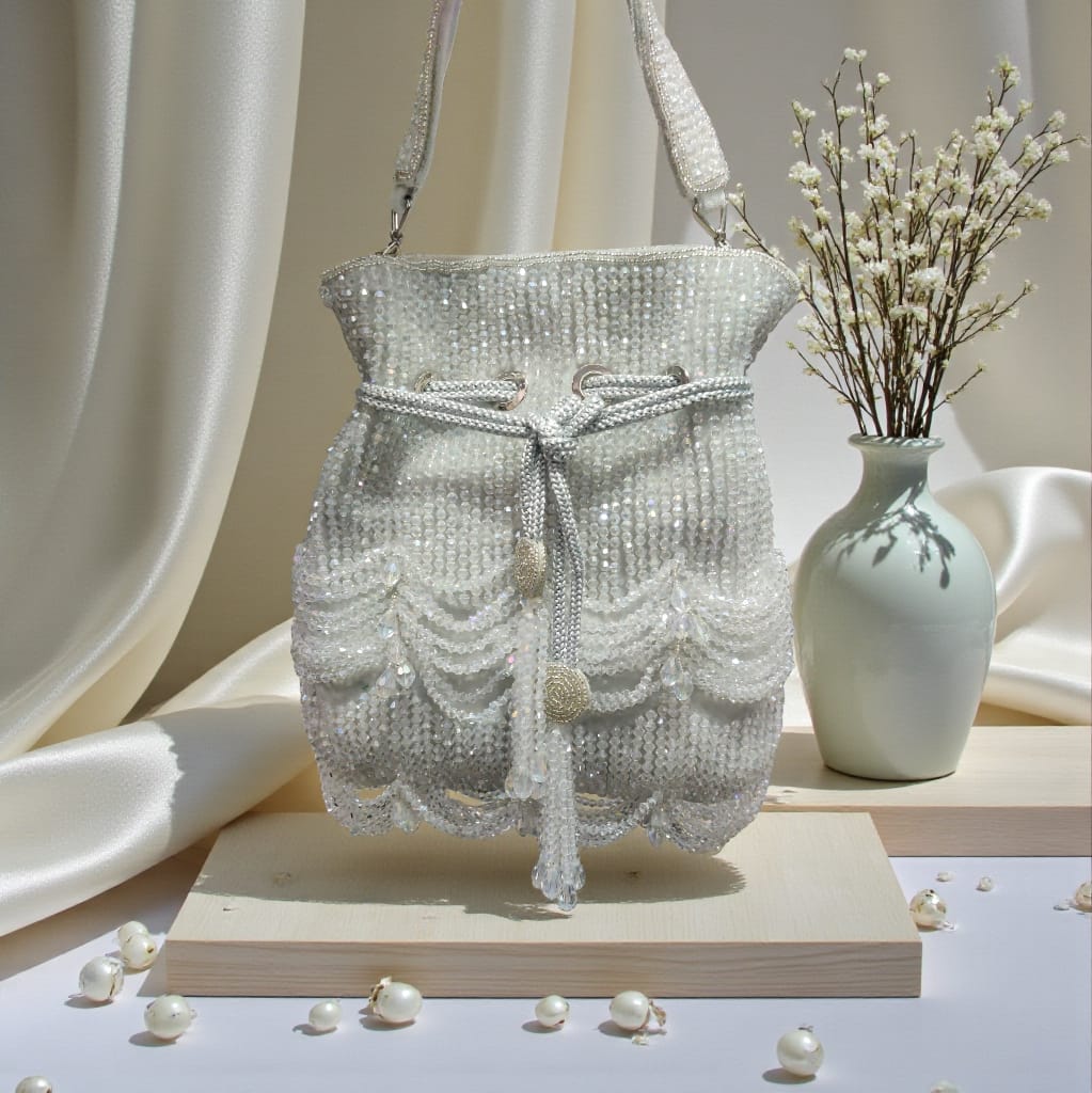 Designer Crystal Potli