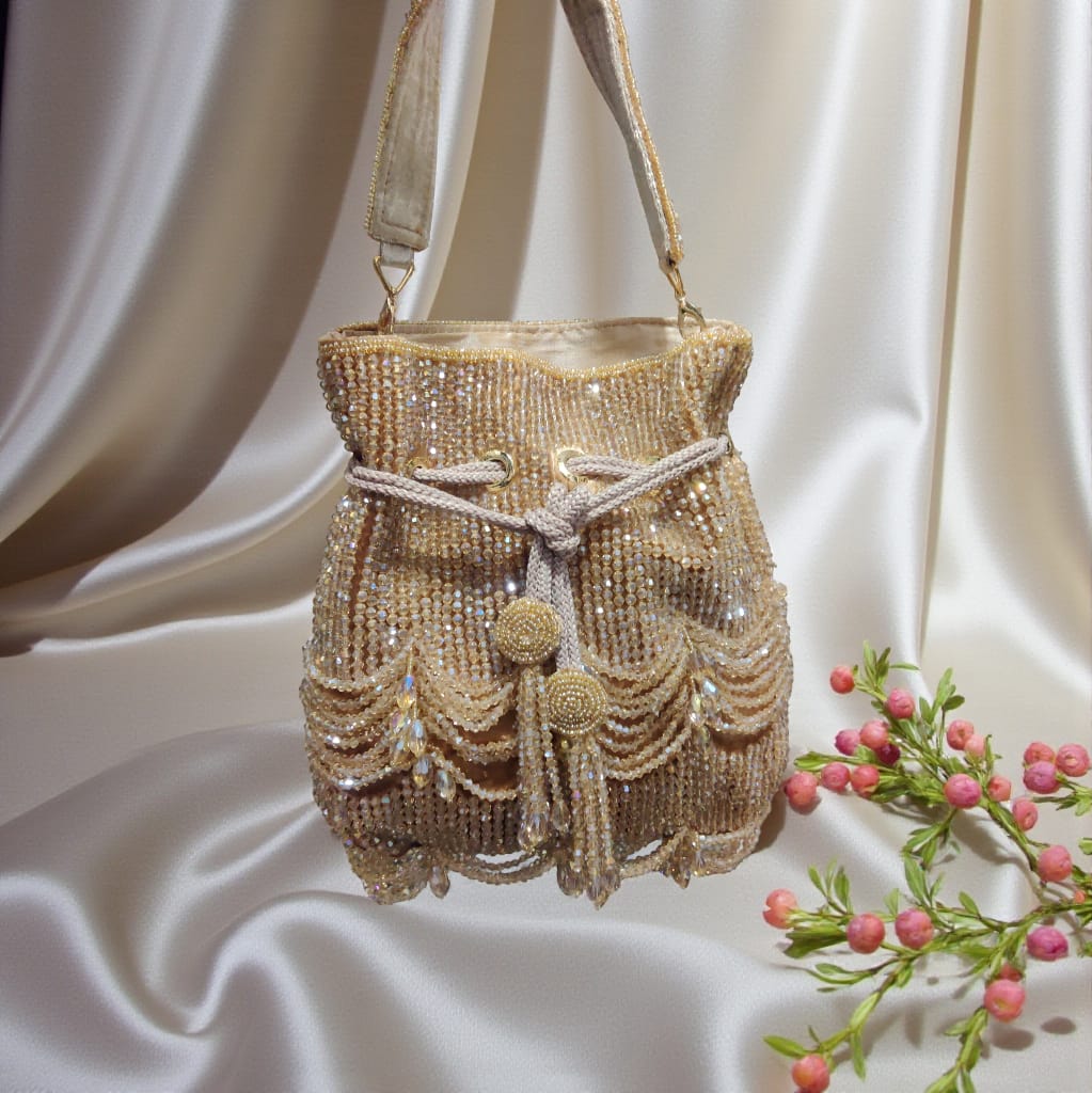 Designer Crystal Potli