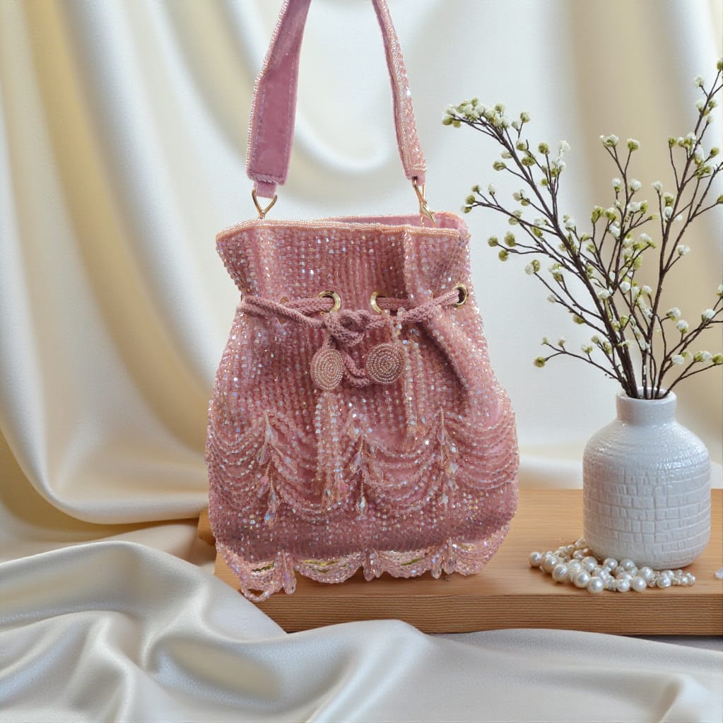 Designer Crystal Potli