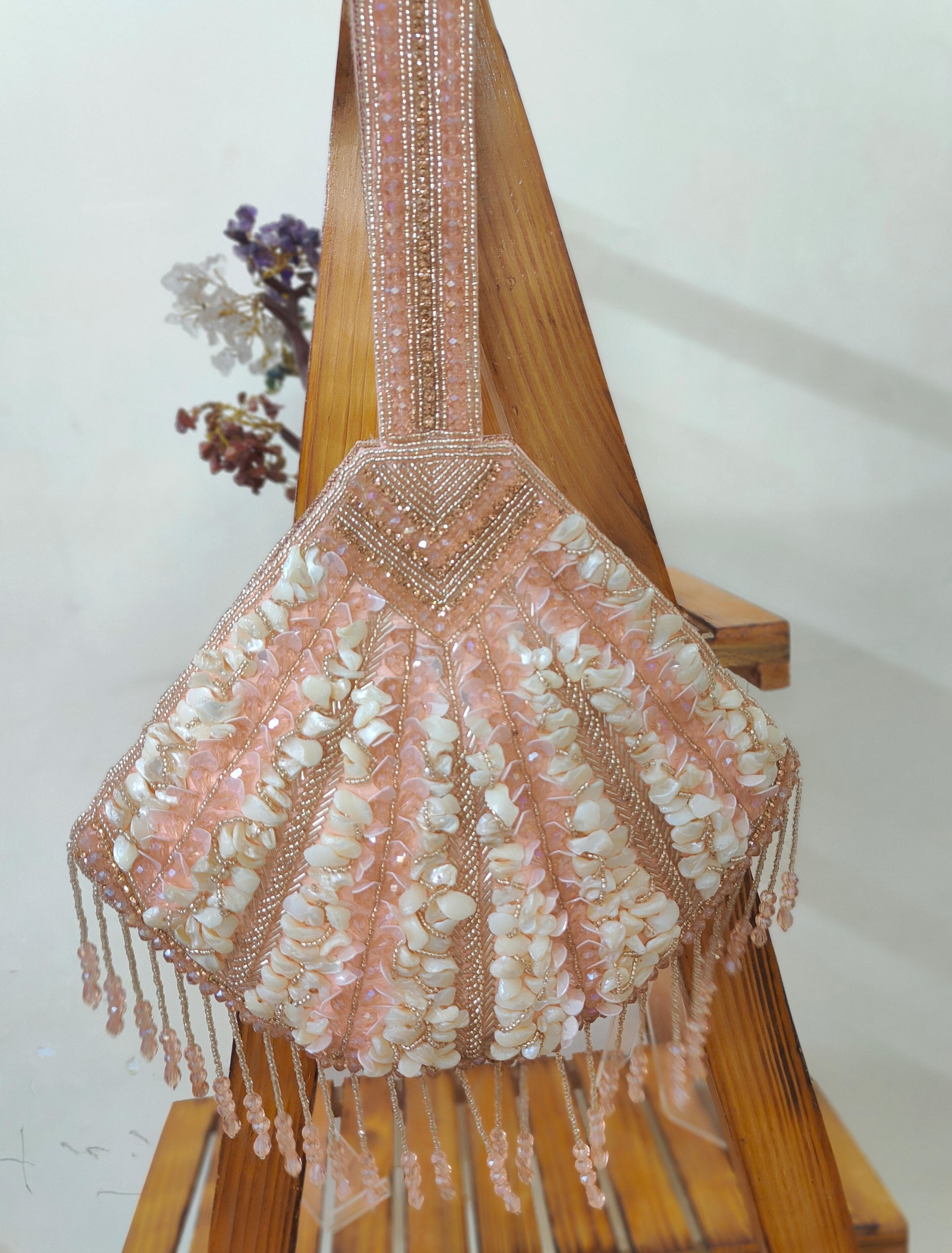 Embroidered Clutch Bag