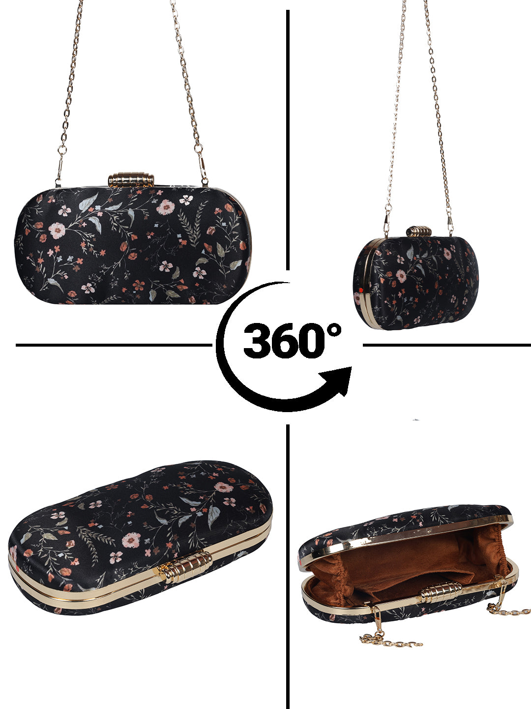 VRPS Printed Clutch | Handcrafted Ethnic Bag | SWIS-4028 | Additional Angle