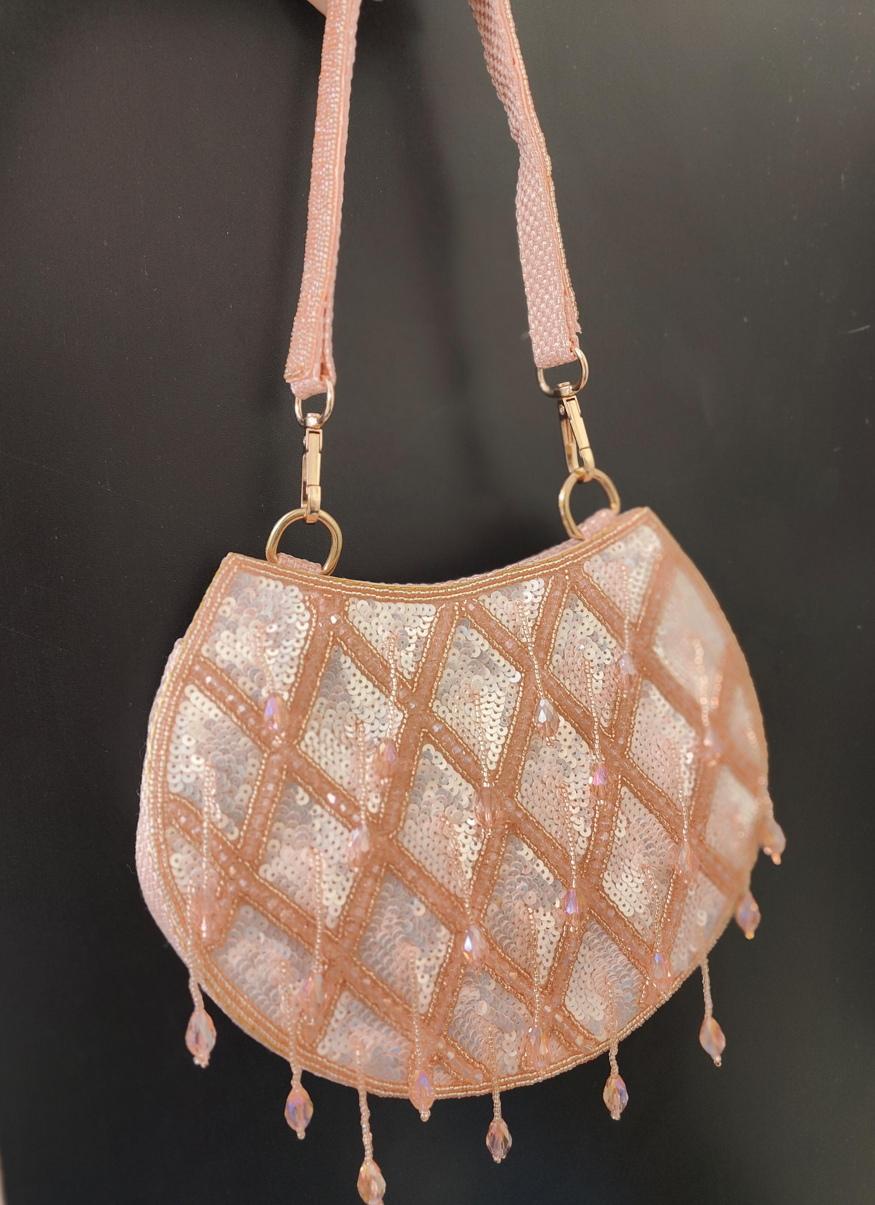 embroidered Clutch Bag