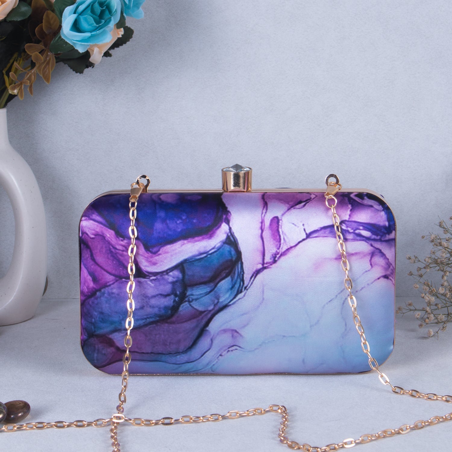 VRPS Printed Clutche | Handcrafted Ethnic Bag | SWIS-764
