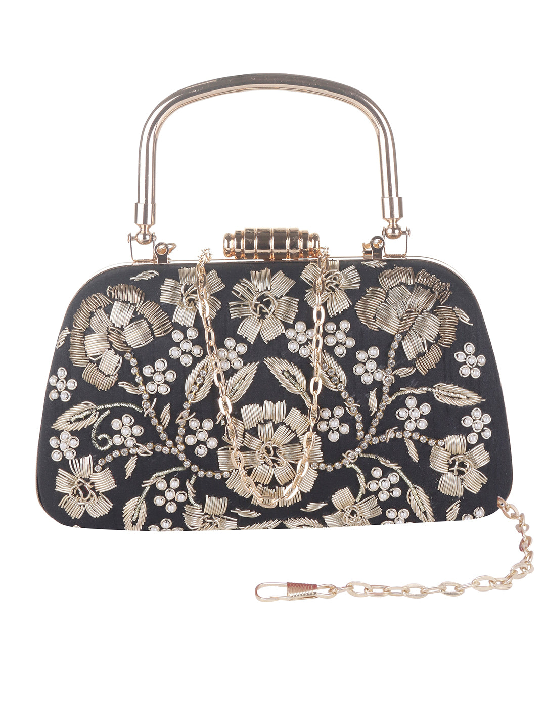VRPS Embroidered Clutch | Handcrafted Ethnic Bag | SWIS-888 | Additional Angle