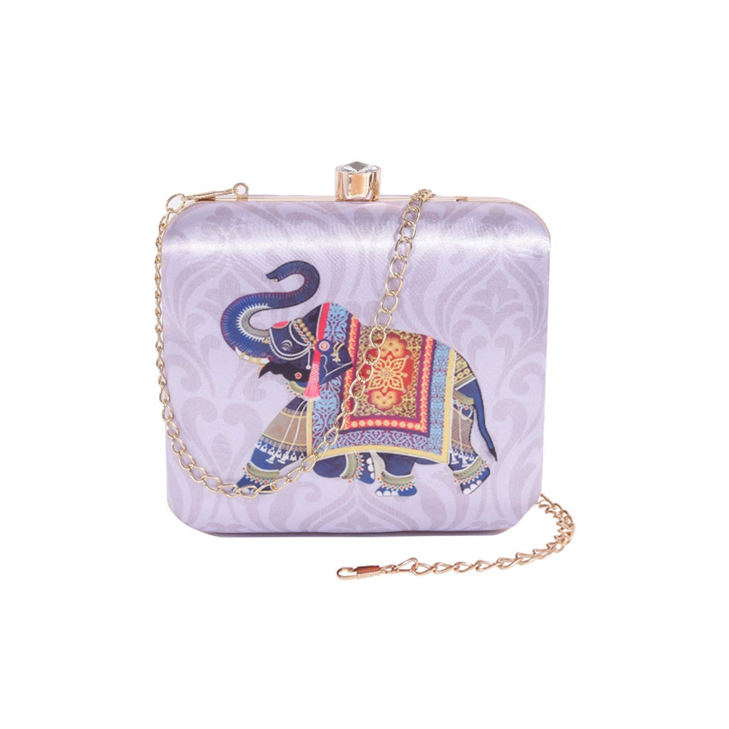 VRPS Printed Clutche | Handcrafted Ethnic Bag | SWIS-427