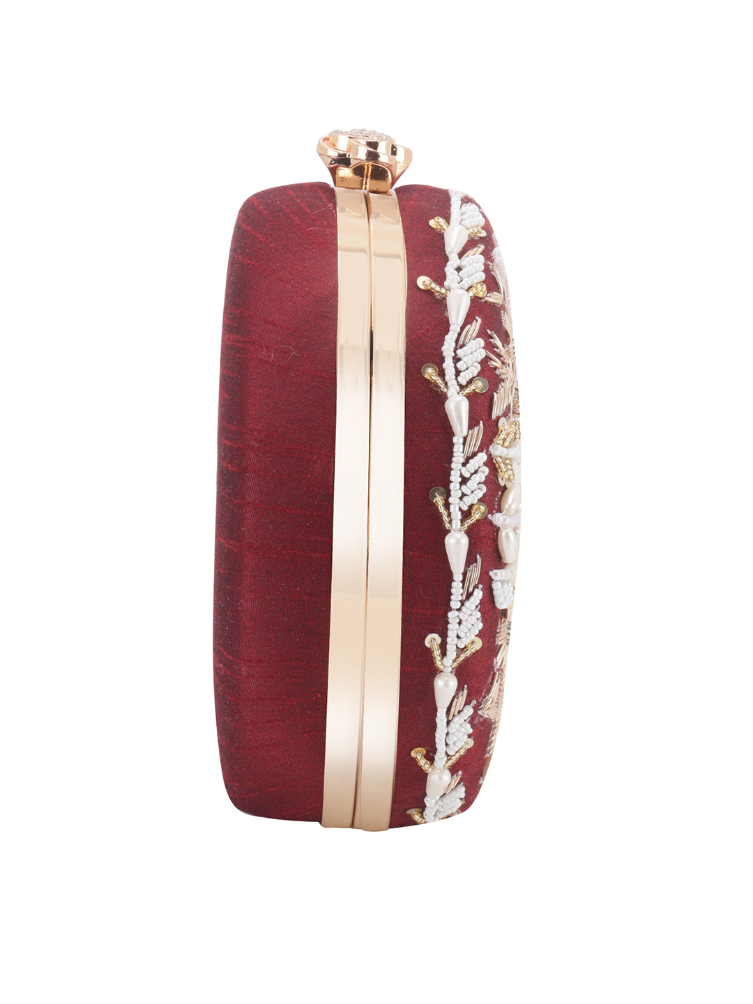 VRPS Embroidered Clutch | Handcrafted Ethnic Bag | SWIS-875 | Additional Angle