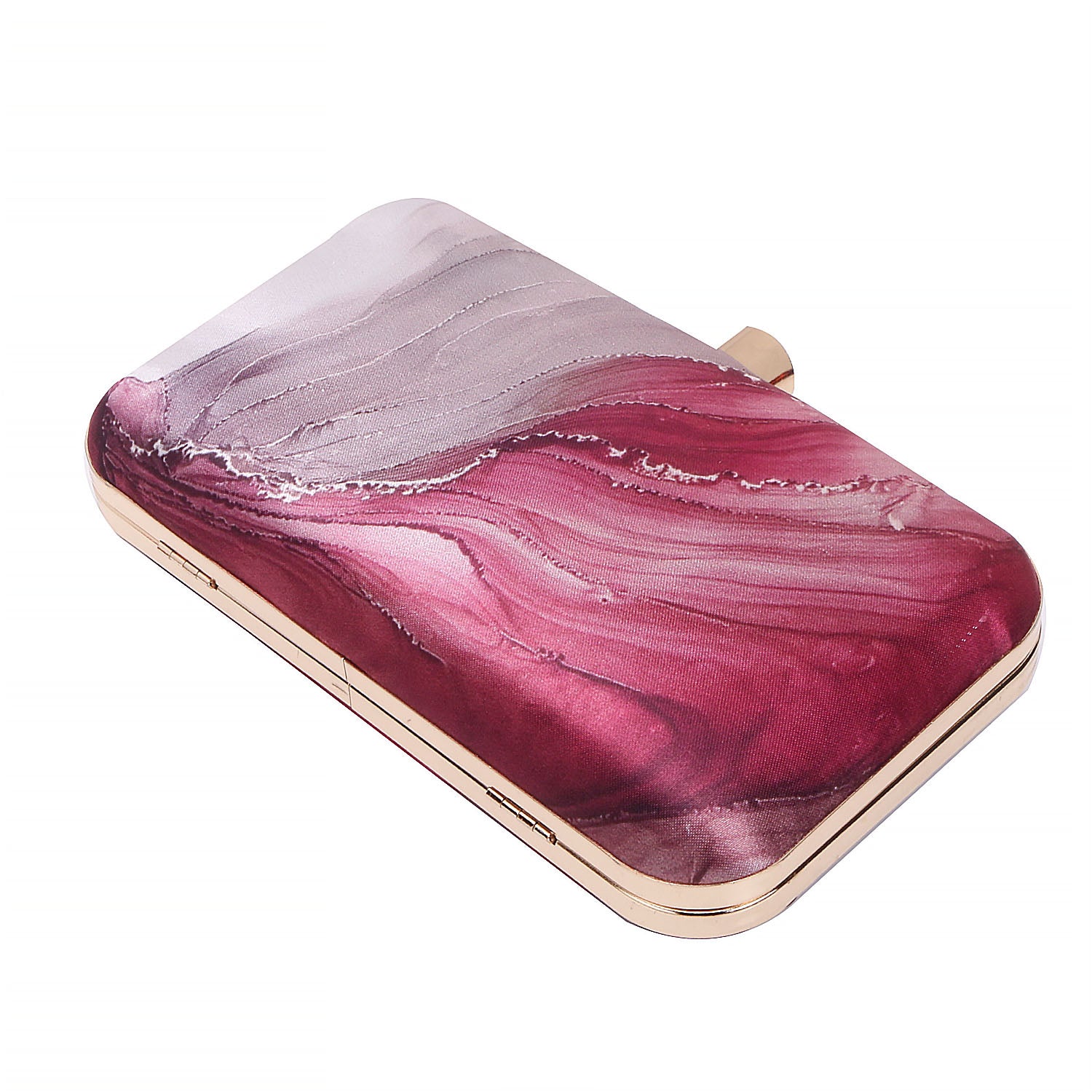 Printed Box Clutch For Casual Use