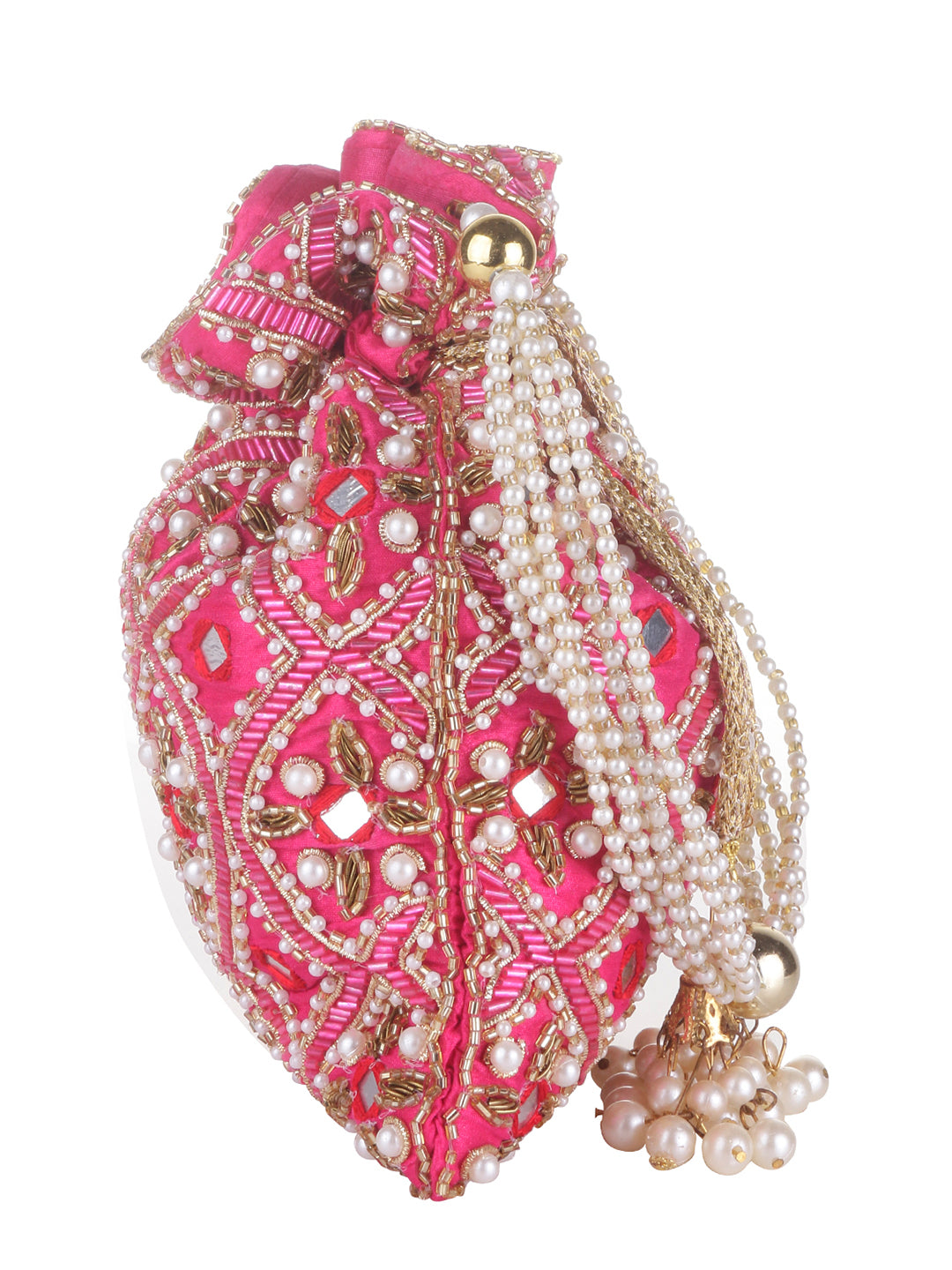 VRPS Potli Bag | Handcrafted Ethnic Bag | SWIS-877 | Additional Angle