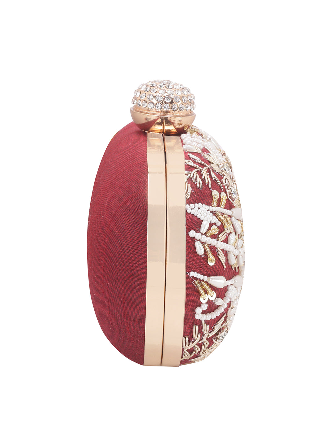 VRPS Embroidered Clutch | Handcrafted VRPS Embroidered Clutch | SWIS-115