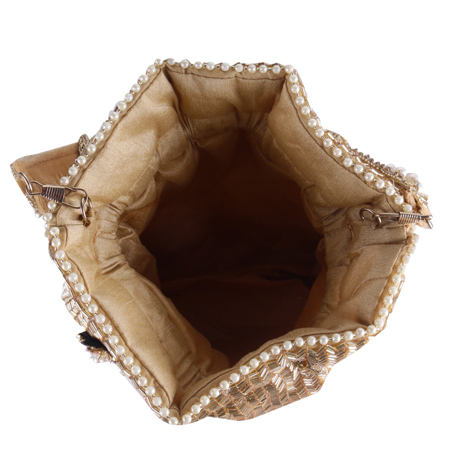 Golden Brouch Women Casual Potli