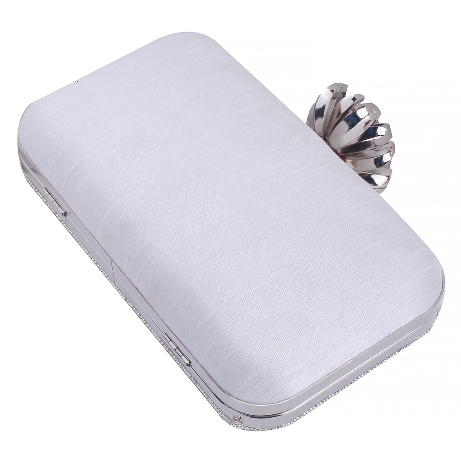 silver clutch