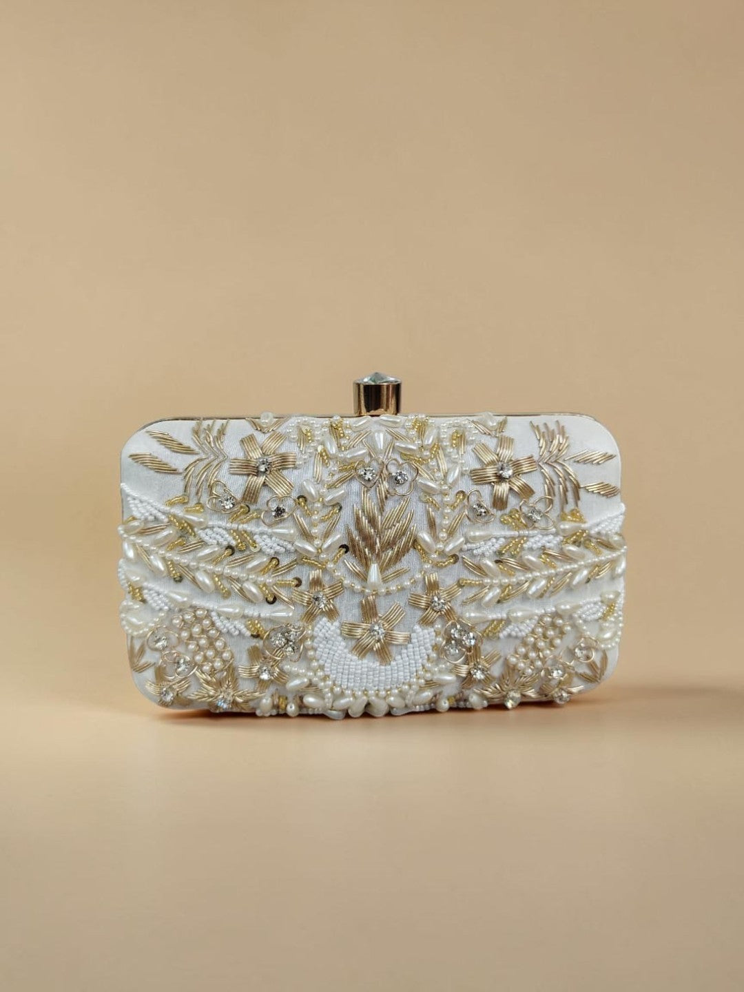 VRPS Embroidered Clutch | Handcrafted Ethnic Bag | SWIS-4393 | Additional Angle