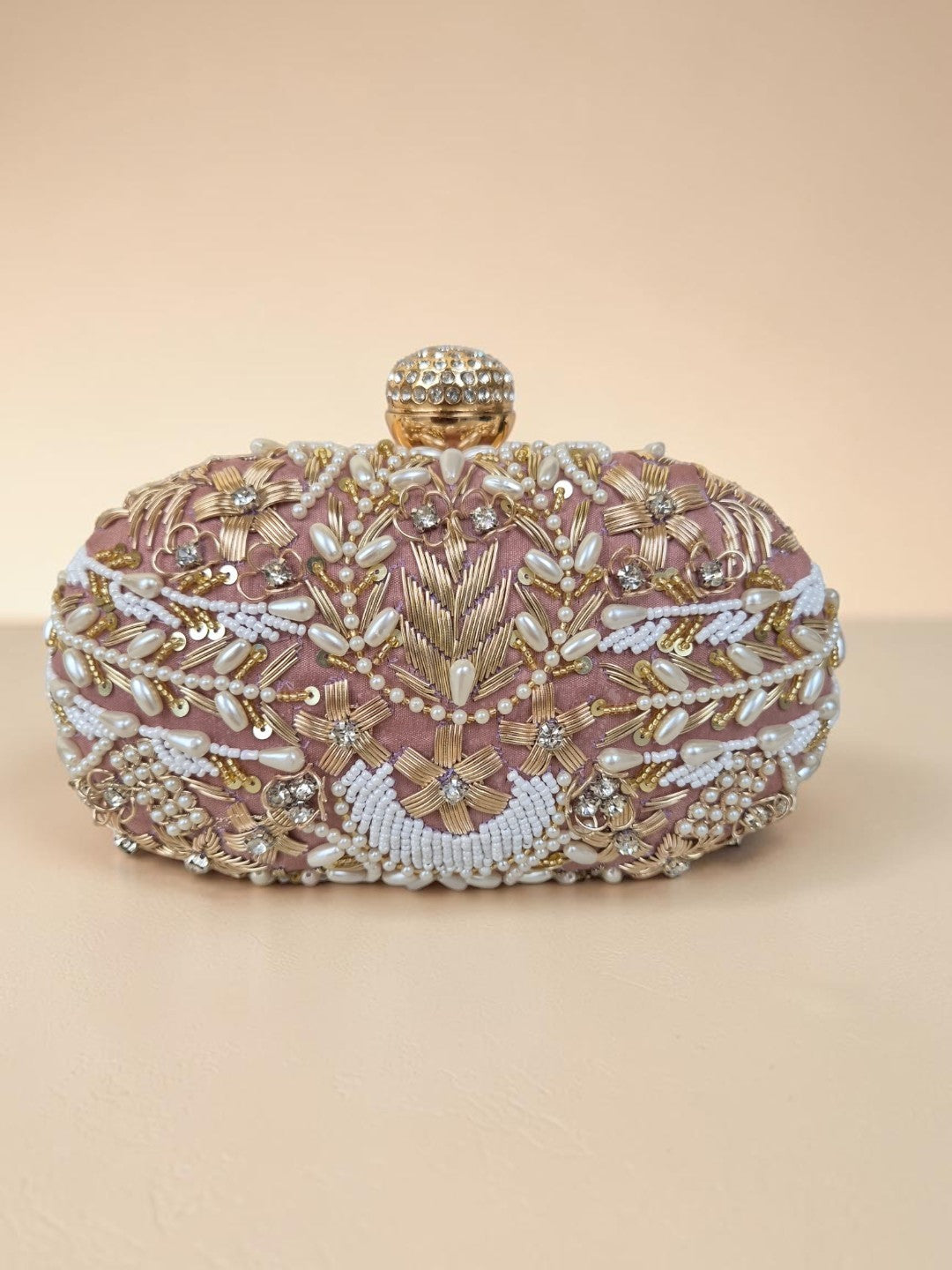 VRPS Embroidered Clutch | Handcrafted Ethnic Bag | SWIS-4517 | Additional Angle