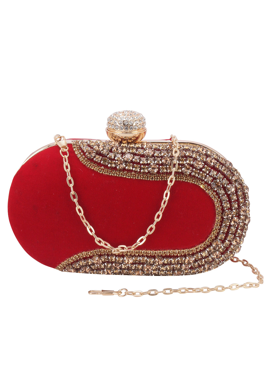 VRPS Embroidered Clutch | Handcrafted Ethnic Bag | SWIS-861 | Additional Angle