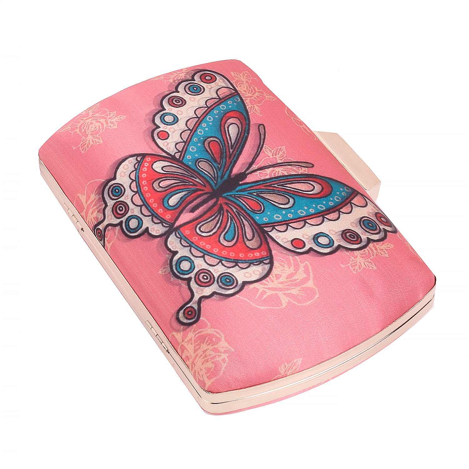 Butterfly Design Printed Clutch Bag