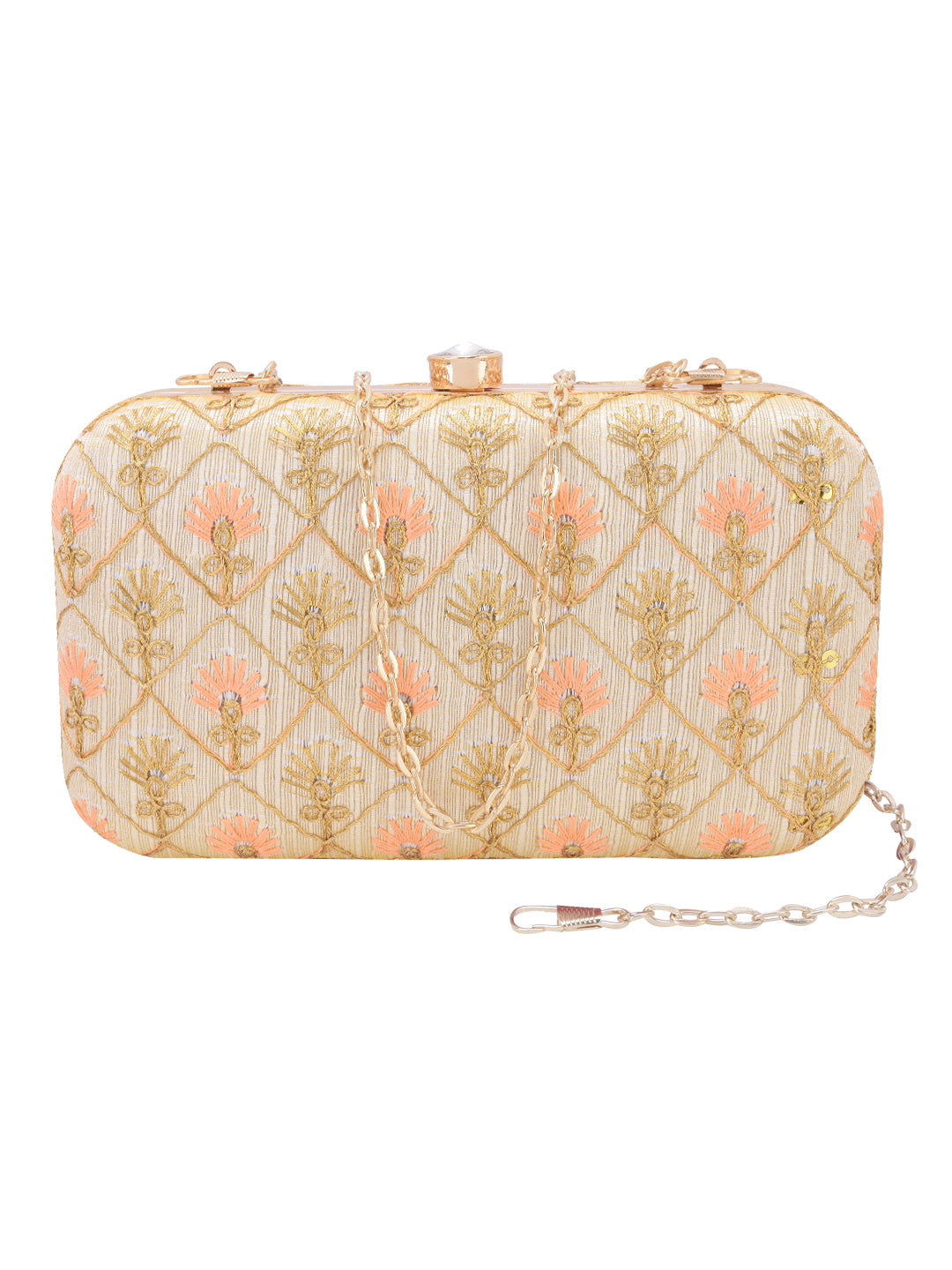 VRPS Embroidered Clutch | Handcrafted Ethnic Bag | SWIS-870 | Additional Angle